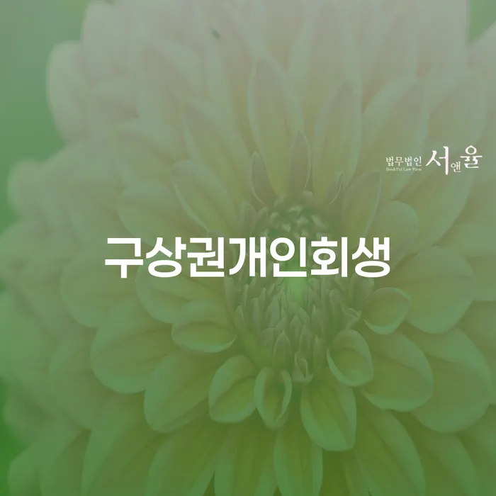 개인회생 빚 합법적인 빠른방법 잘하는 법률사무소