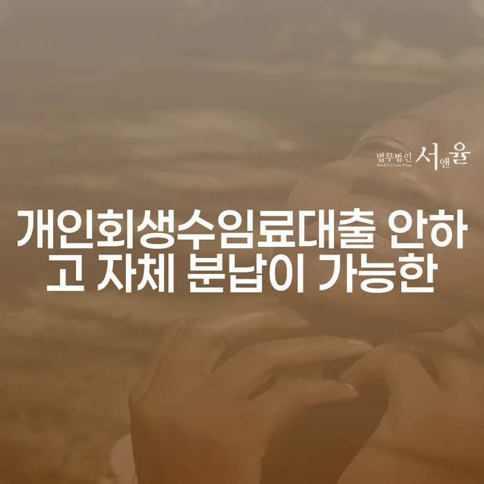 개인파산면책기간 개인회생으로 해결 신청장점