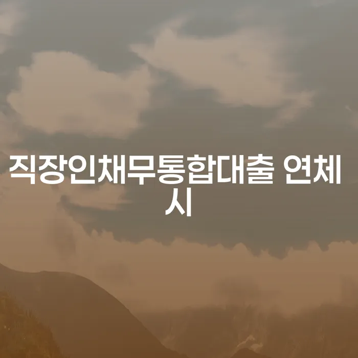 신협대환대출 연체 시 개인회생으로 방법 상담을통해