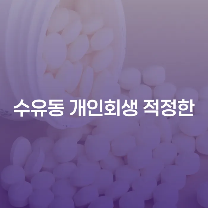 수유동 개인회생 적정한